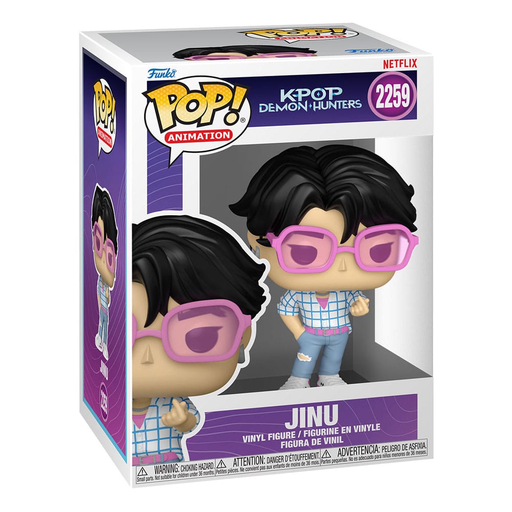 KPop Demon Hunters POP! Animation Vinyl Figuren Jinu w/Chase 9 cm Surtido FUNKO