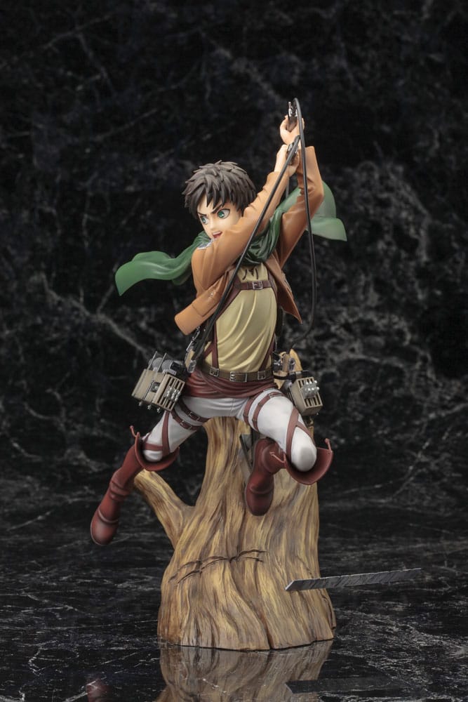 FIGURA KOTOBUKIYA ATTACK ON TITAN ARTFXJ EREN YEAGER RENEWAL PACKAGE