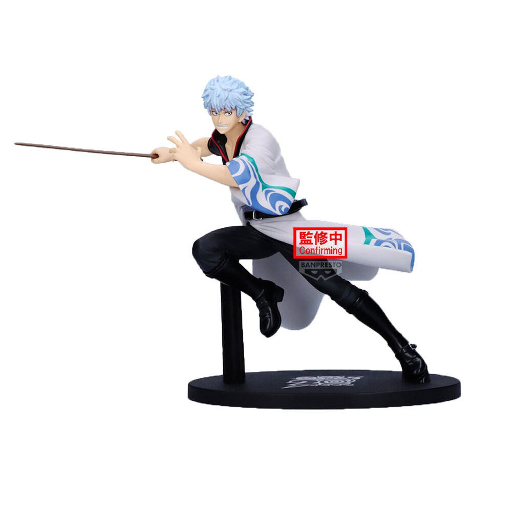 Figura Gintoki Sakata 20th Vibration Stars Gintama 17cm