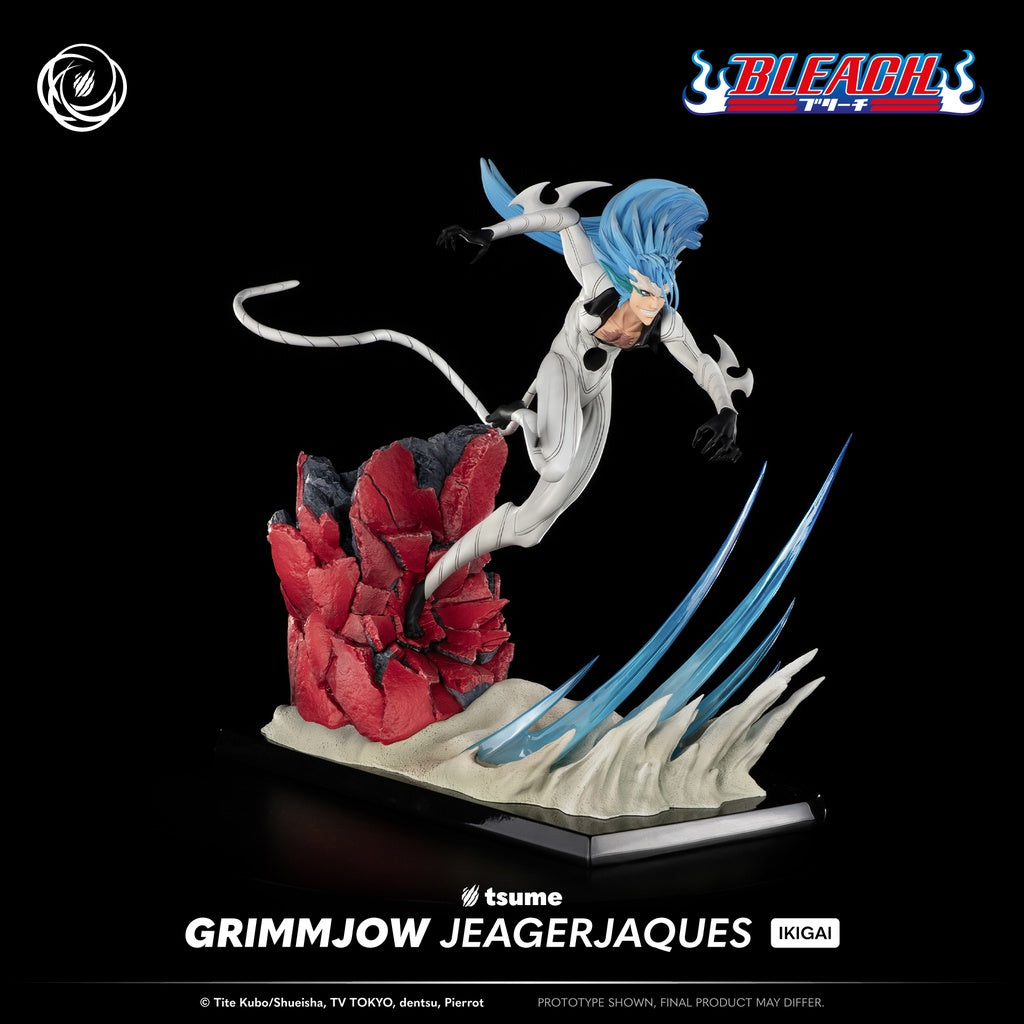 Figura de Grimmjow Jeagerjaques Bleach Ikigai Tsume 1/6