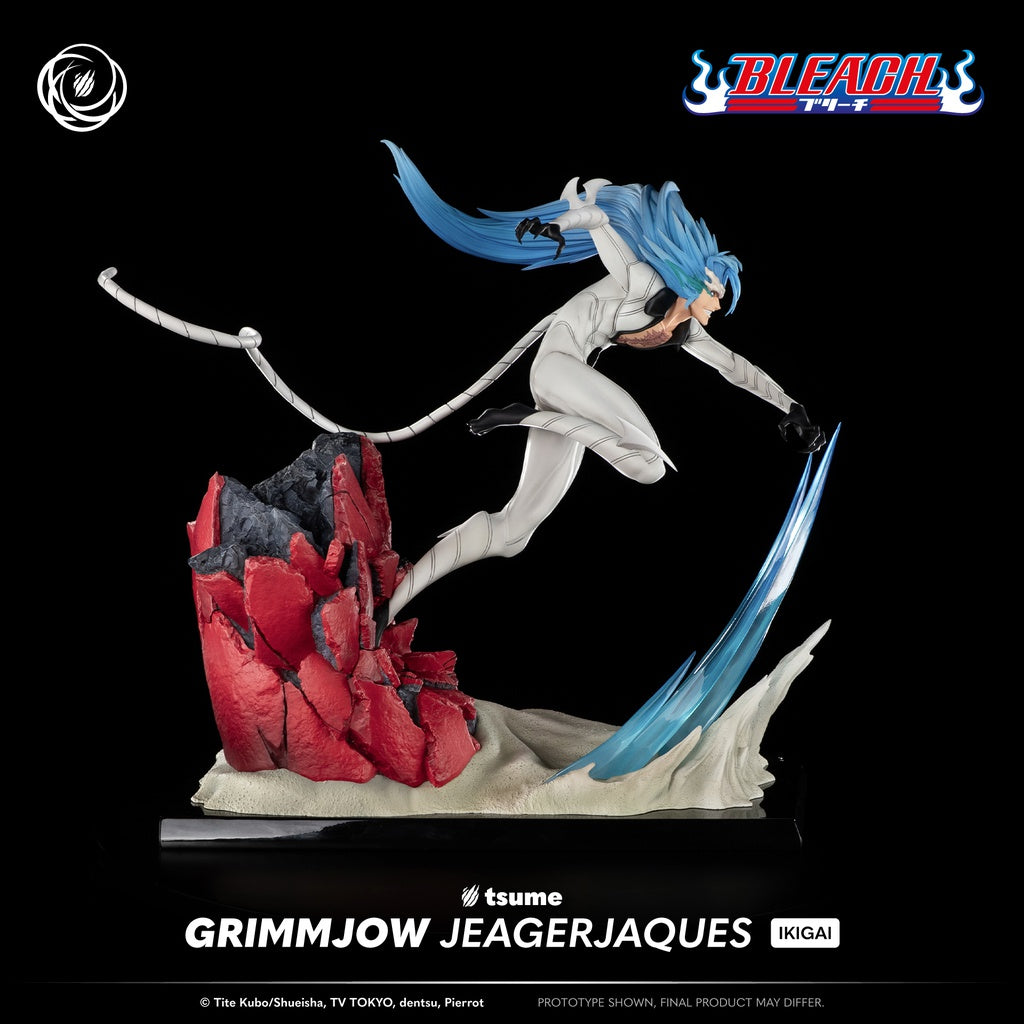 Figura de Grimmjow Jeagerjaques Bleach Ikigai Tsume 1/6