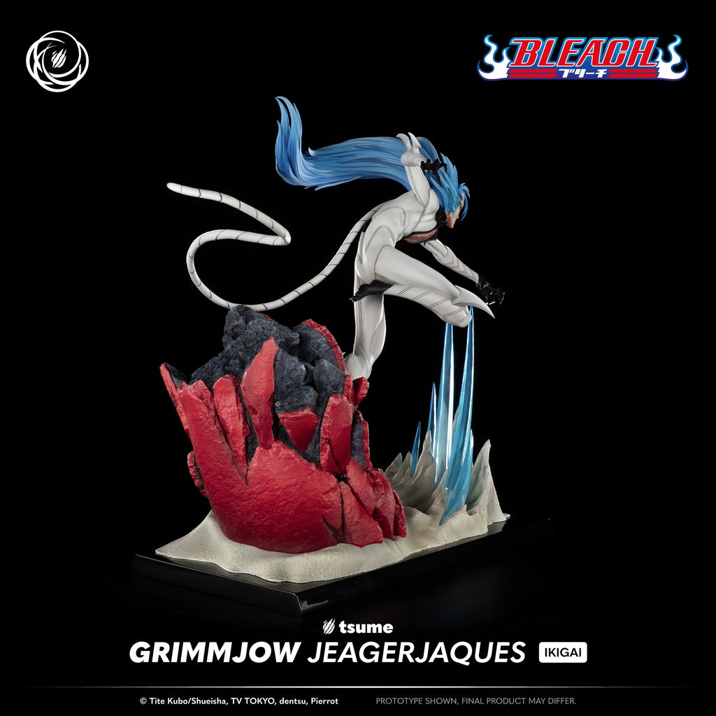 Figura de Grimmjow Jeagerjaques Bleach Ikigai Tsume 1/6