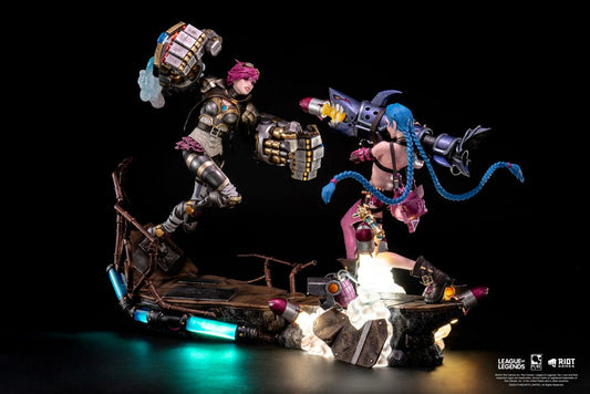 League of Legends Pack de 2 Estatuas 1/6 Vi & Jinx PURE ARTS