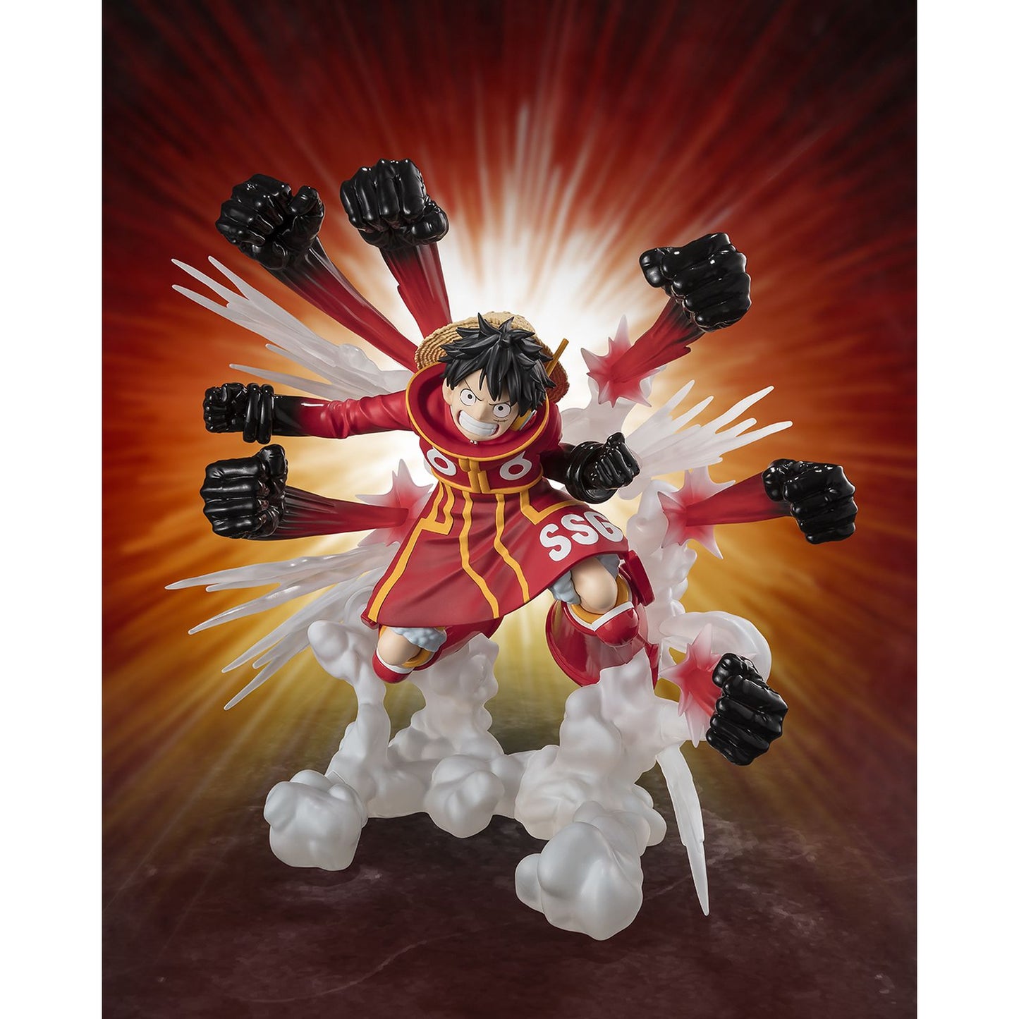 FIGURA MONKEY D. LUFFY -GUM GUM HAWK GATLING- EXTRA BATTLE ONE PIECE FIGUARTS ZERO
