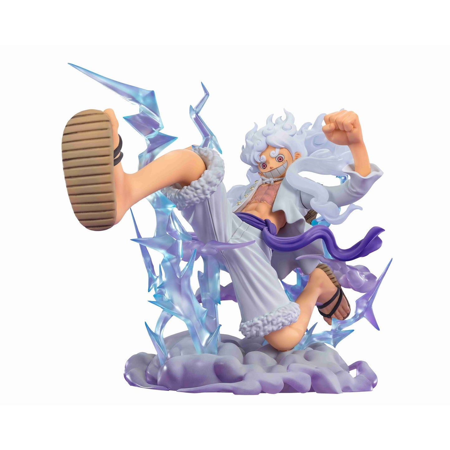Figura Monkey D Luffy Gear 5 Gigante One Piece Figuarts Zero Extra Battle 30cm