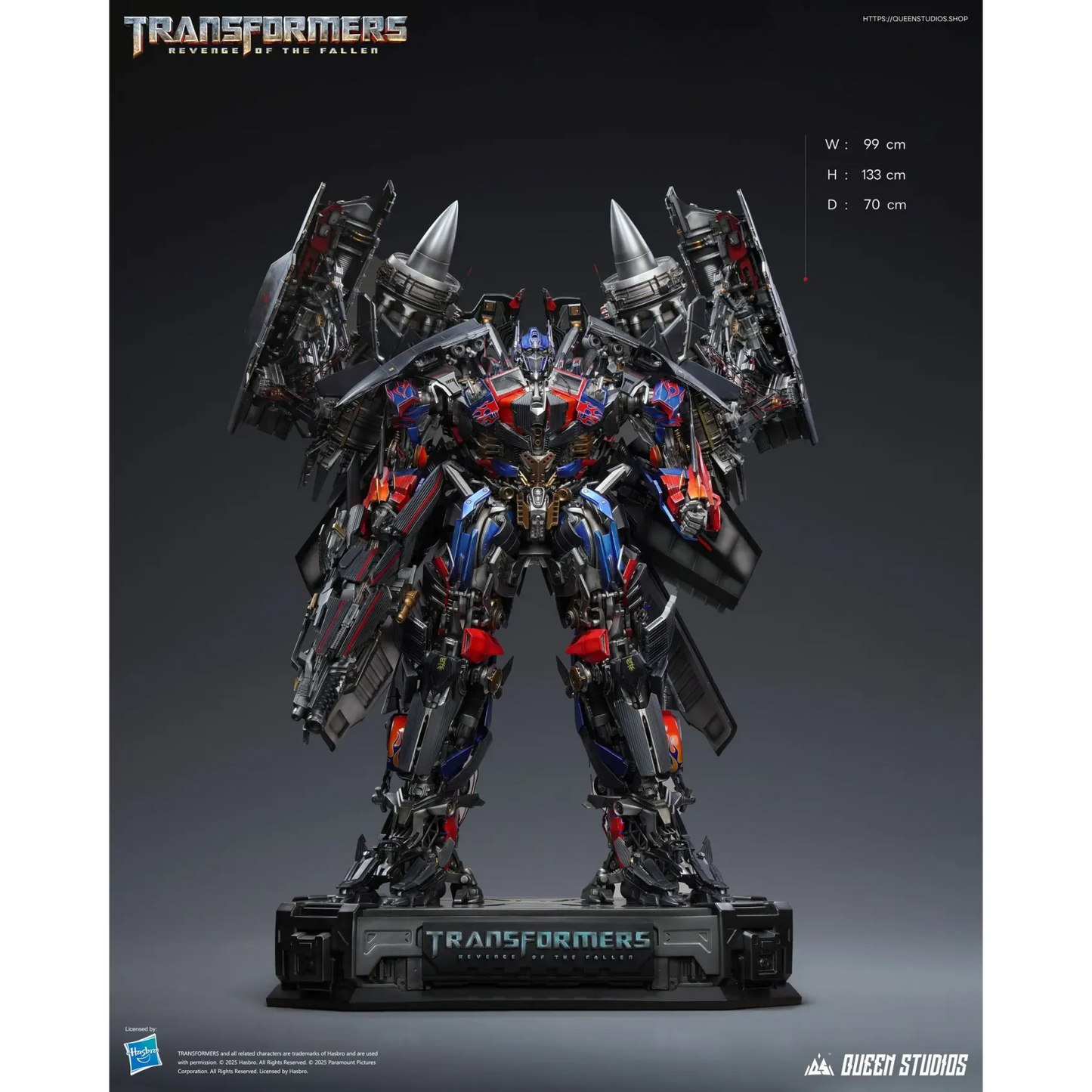 Transformers TF2 - Jetpower Optimus Prime Queen Studios