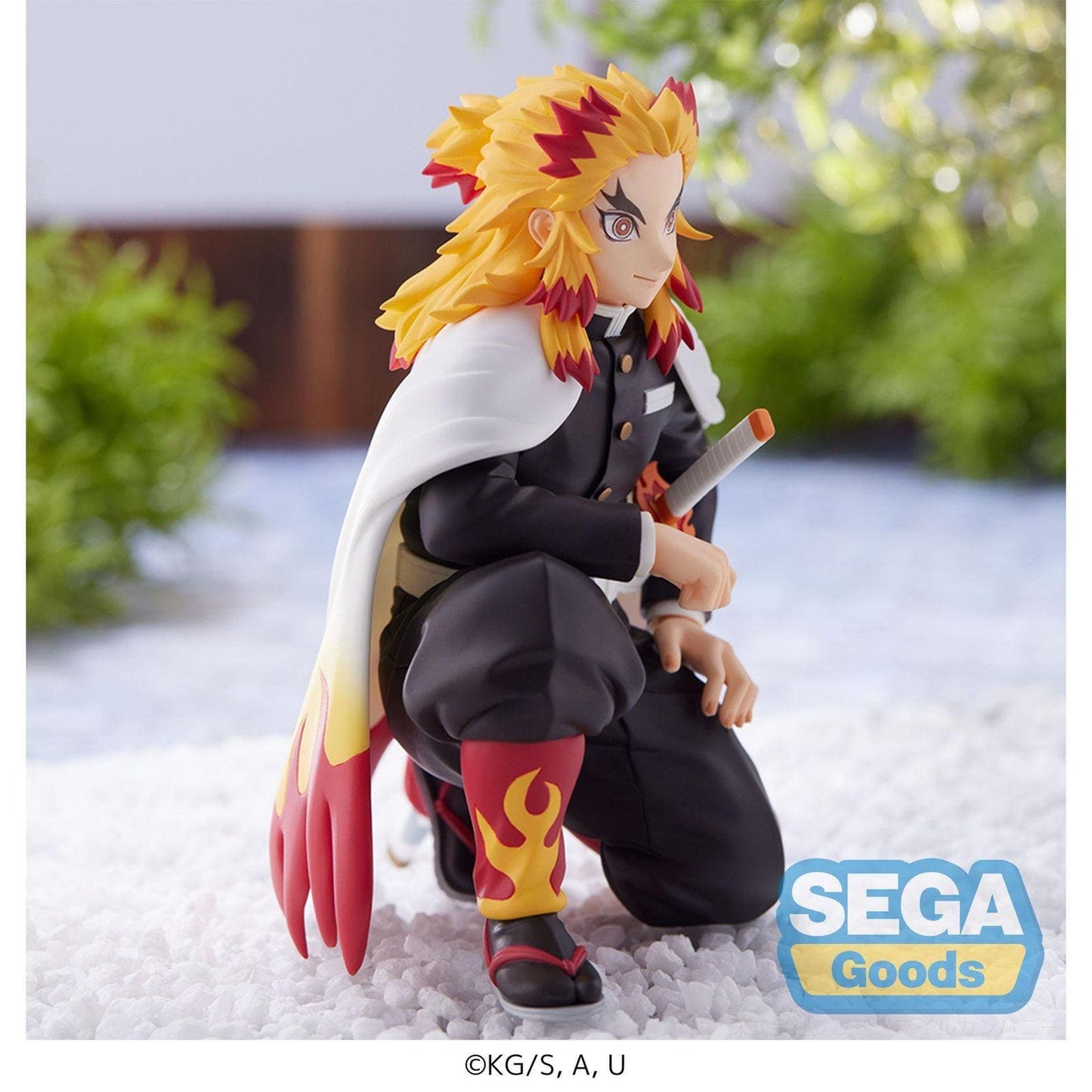 Figura KYOJURO RENGOKU HASHIRA MEETING PERCHING KIMETSU NO YAIBA (RE-RUN)