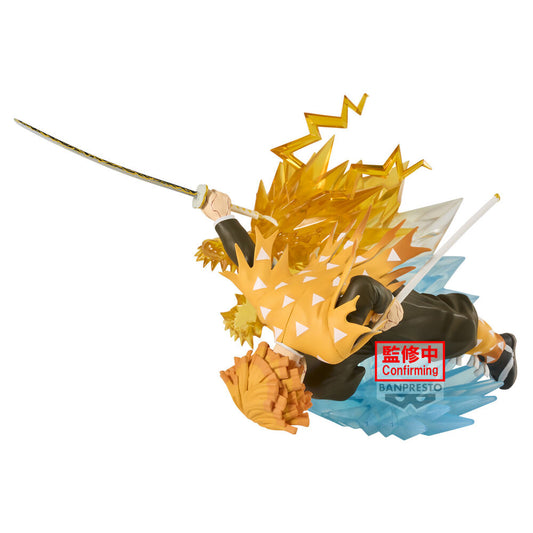 Figura Zenitsu Agatsuma Vibration Stars Demon Slayer Kimetsu no Yaiba 12cm BANPRESTO