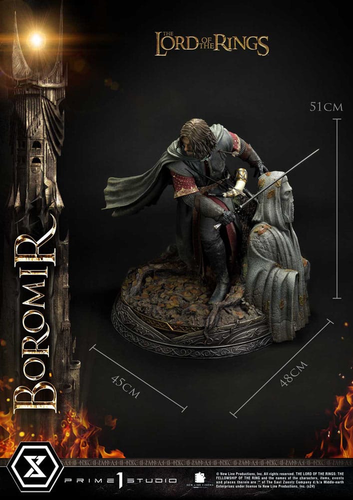 El Señor de los Anillos Estatua 1/4 Boromir Bonus Ver. 51 cm
