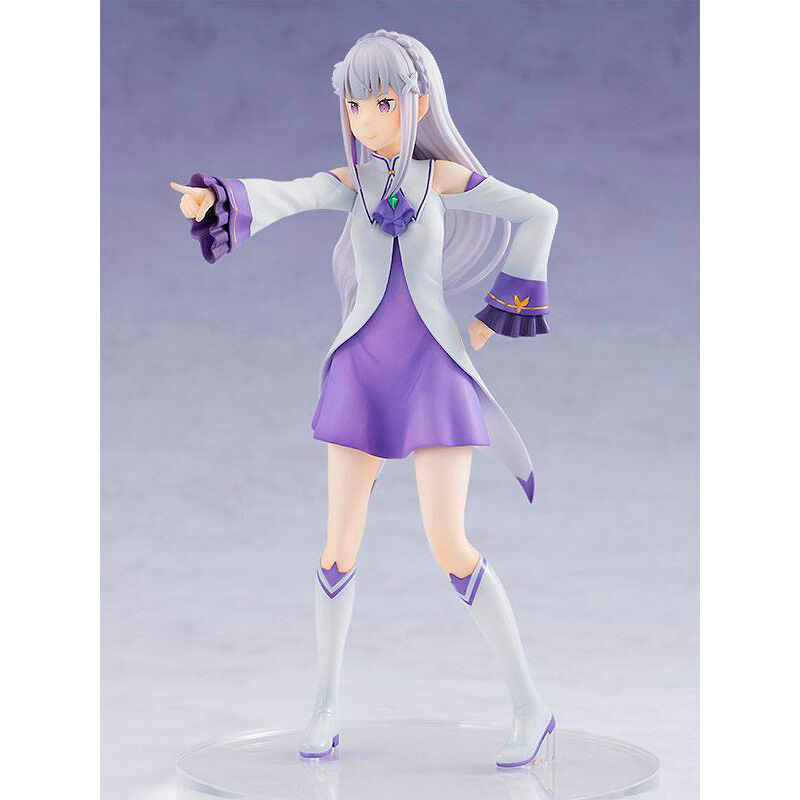 Estatua Emilia Re:Zero Starting Life in Another World 17Cm