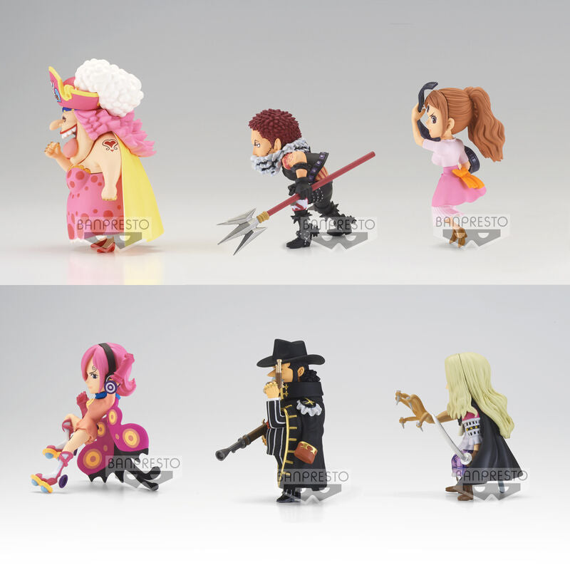 Figura World Collectable Landscapes vol.9 The Great Pirates 100 One Piece 7cm surtido