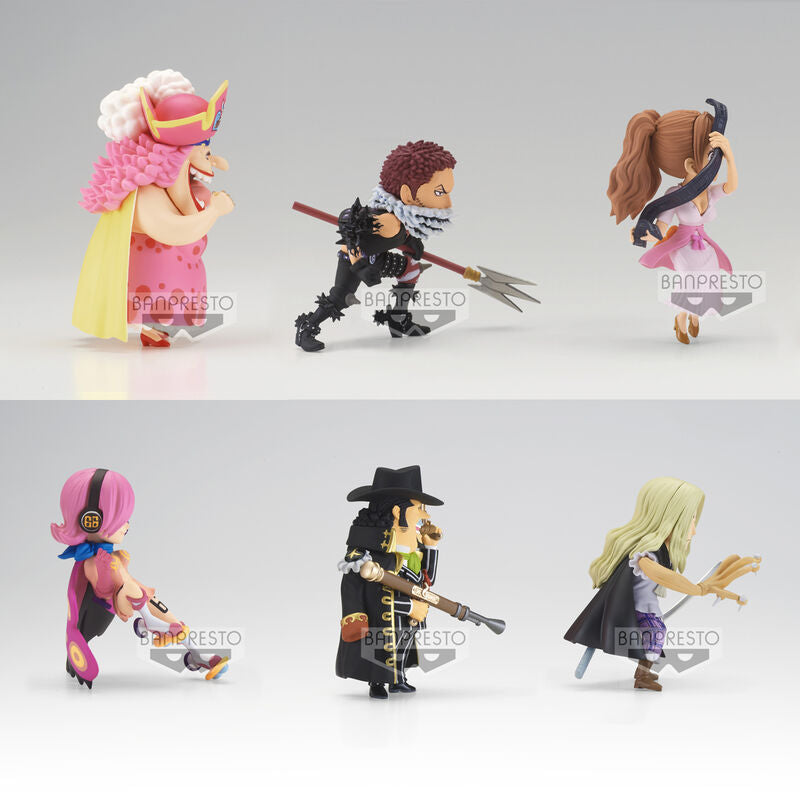 Figura World Collectable Landscapes vol.9 The Great Pirates 100 One Piece 7cm surtido