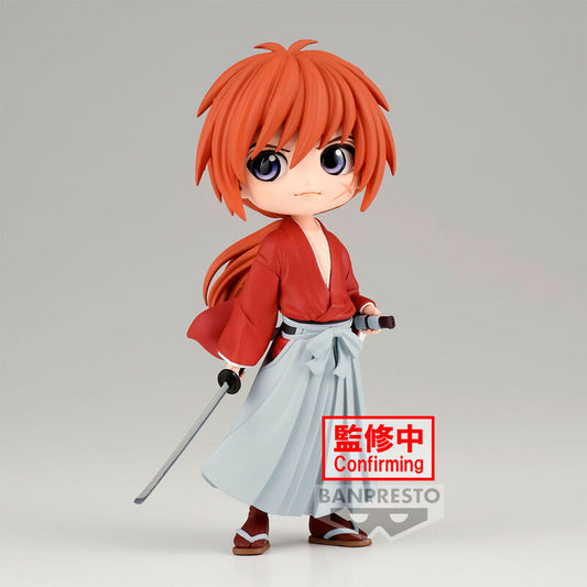 Figura Kenshin Himura Rurouni Kenshin Q Posket 14Cm