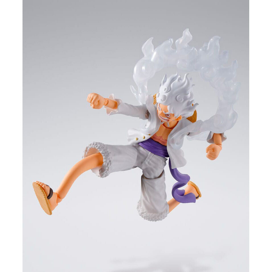 Figura S.H. Figuarts Monkey D Luffy Gear 5 One Piece 15.5Cm