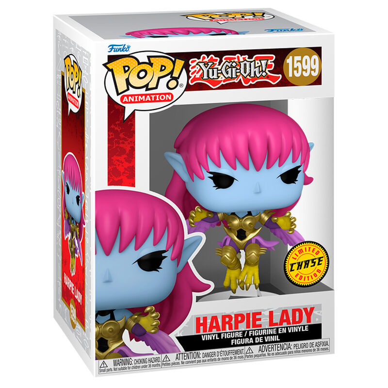 Figura POP Yu-Gi-Oh! Harpie Lady + 1 Chase