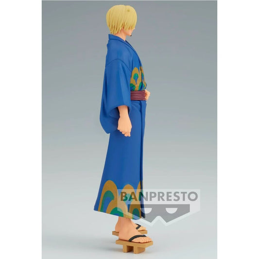 Figura Sanji Wanokuni Yukata Grandline Series One Piece 17Cm