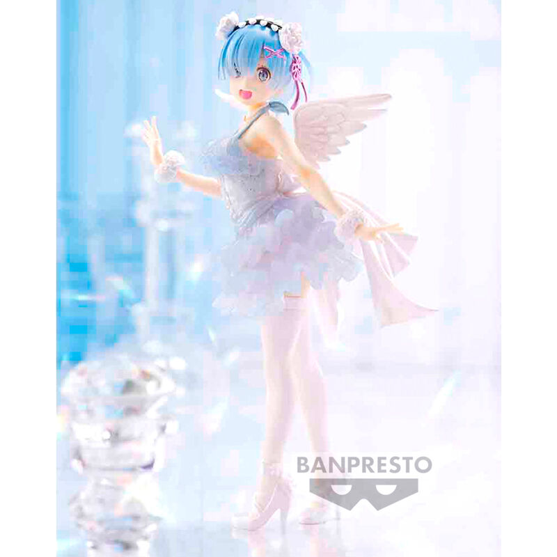 Figura Rem Clear & Dressy Re:Zero Starting Life in Another World 22Cm