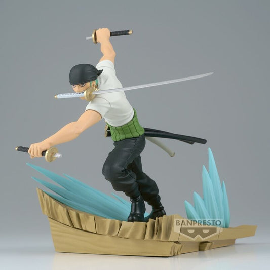 Figura Roronoa Zoro Senkozekkei One Piece 11Cm