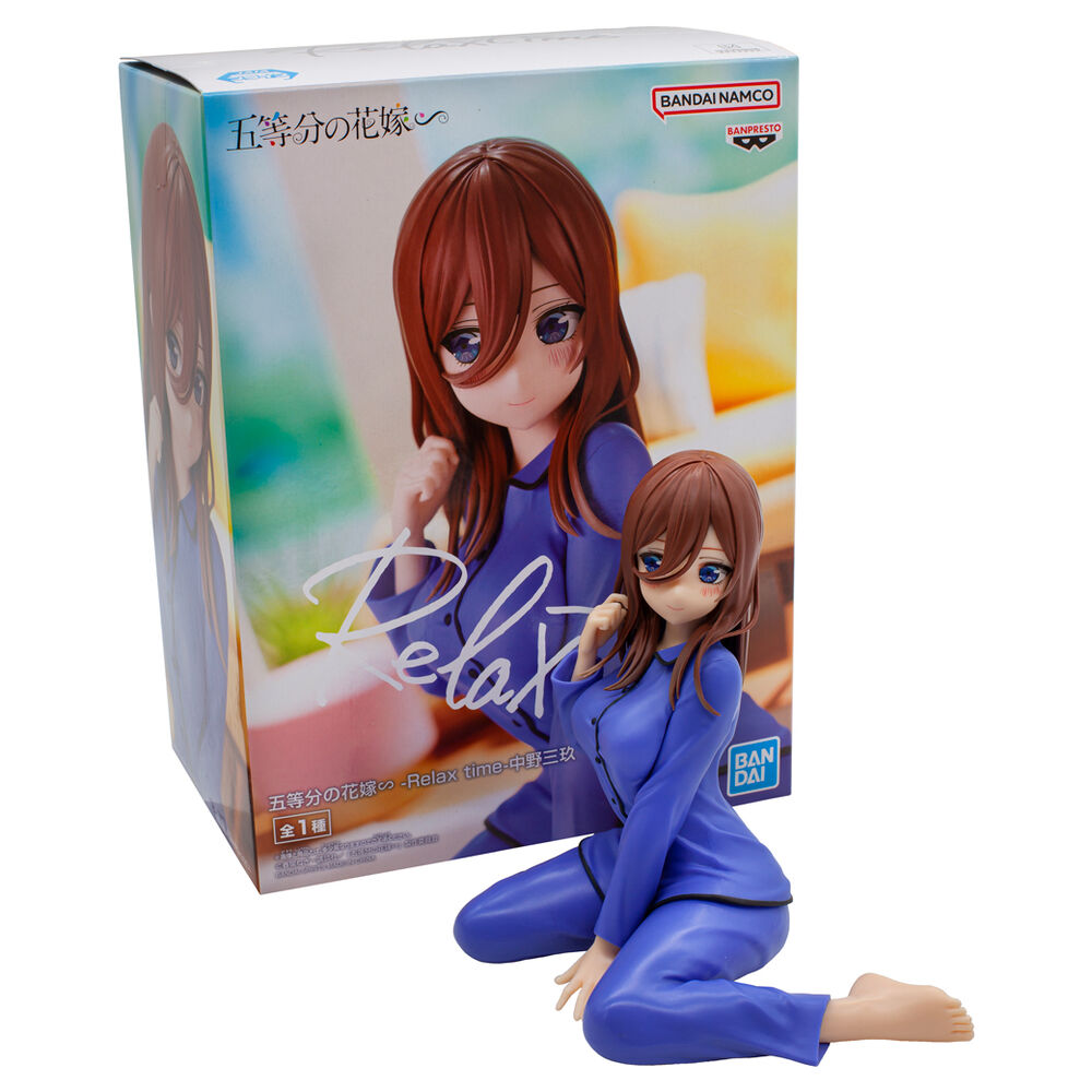 Figura Miku Nakano Relax Time The Quintessential Quintuplets 12Cm