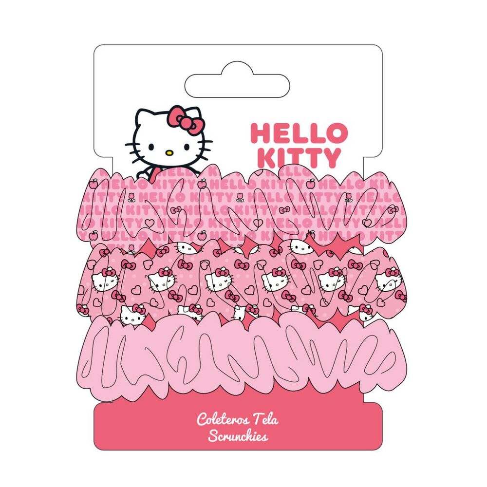 Blister 3 coleteros Hello Kitty