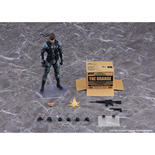 Figura Solid Snake Mgs2 Version Updated Metal Gear Solid 2 Sons of Liberty 16Cm