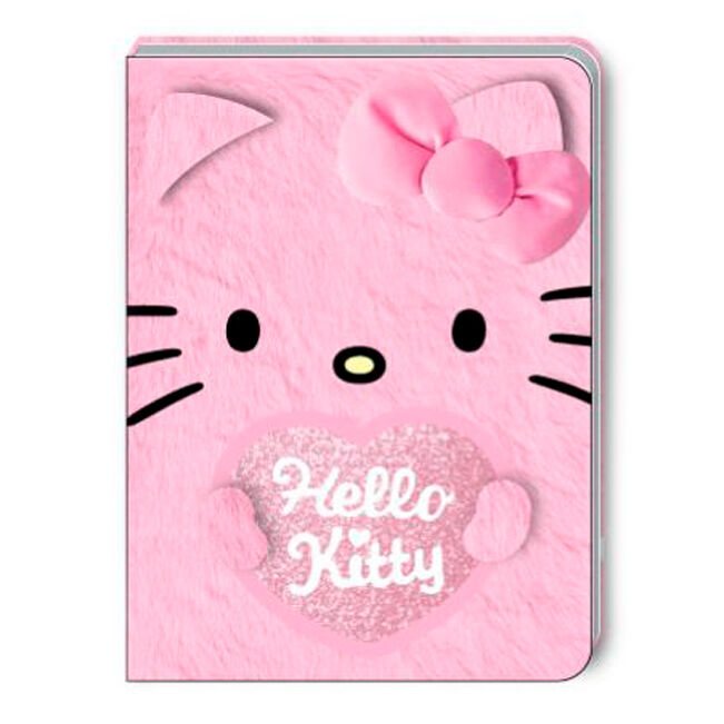 Cuaderno peluche Hello Kitty