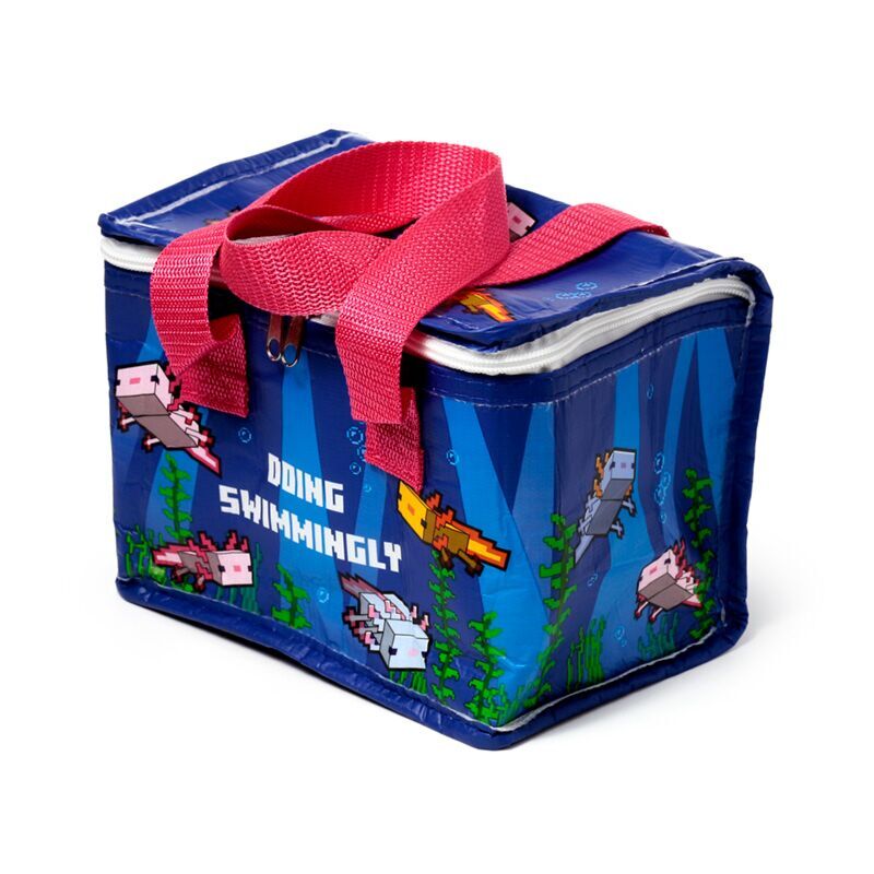 Bolsa refrigerante Ajolote Minecraft