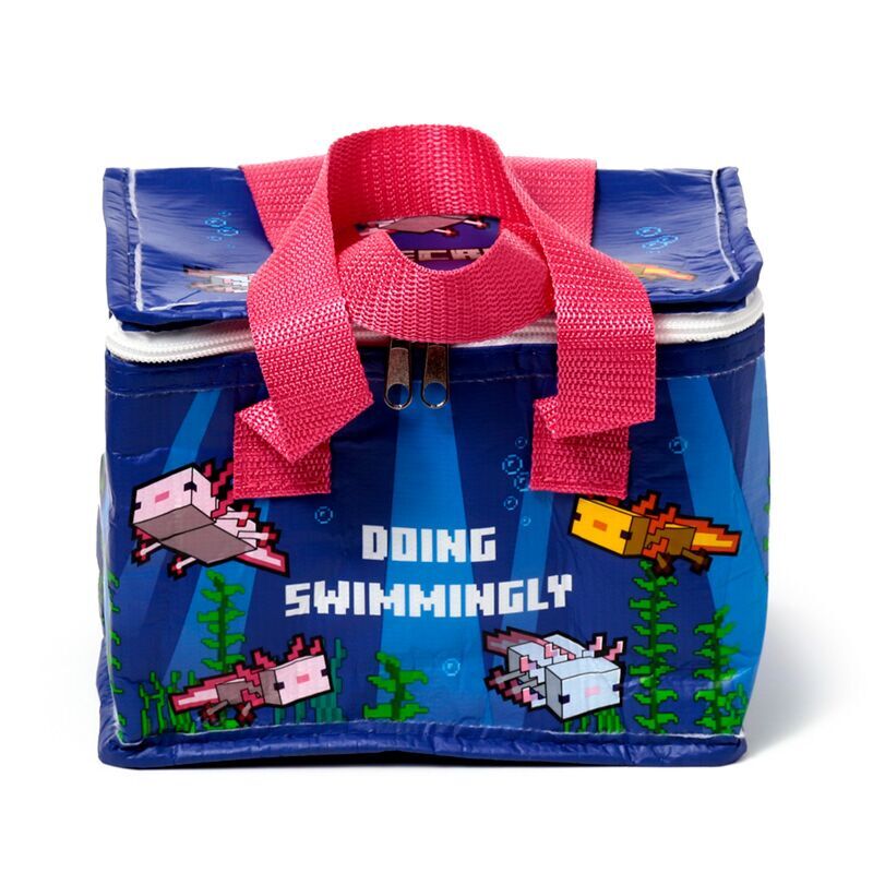 Bolsa refrigerante Ajolote Minecraft