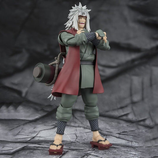 Figura S.H. Figuarts Jiraiya Hidden Leaf Heroic Master Sage Mode Naruto Shippuden 17Cm