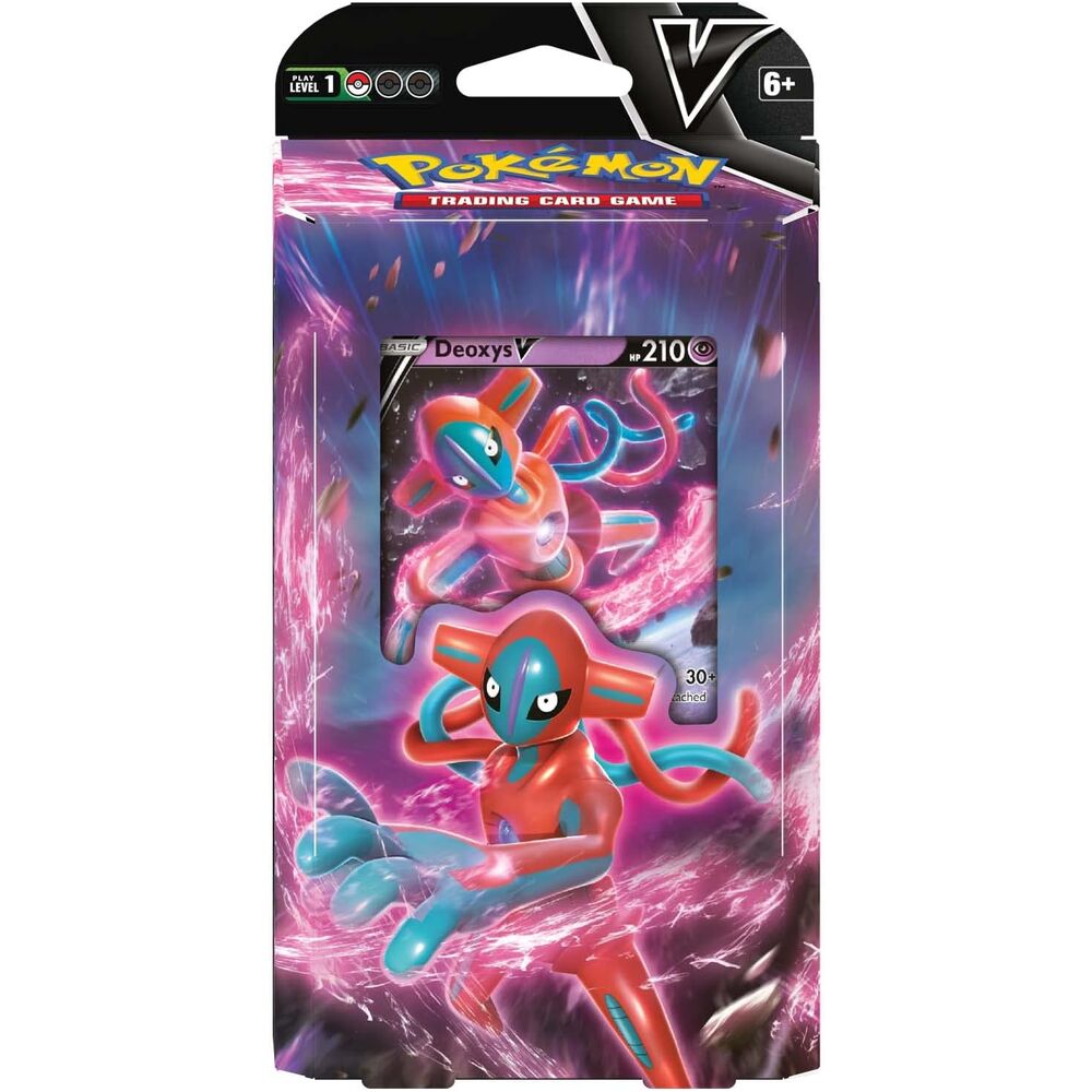 V Battle Deck juego cartas coleccionables Deoxys vs Zeraora Pokemon ingles POKEMON JUEGO DE CARTAS