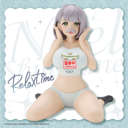 Figura Shirogane Noel Relax Time Hololive 12Cm