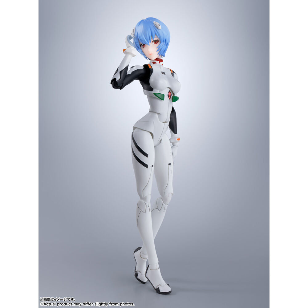 Figura S.H. Figuarts Rei Ayanami Neon Genesis Evangelion 14Cm