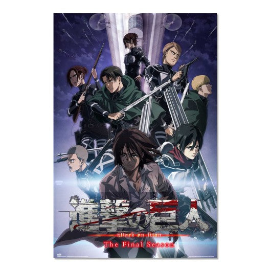 POSTER ATTACK ON TITAN - THE FINAL SEASON