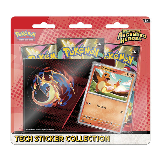 POKEMON TCG - COLECCION ESPECIAL CON PEGATINAS ENERO 2026 (INGLES) Pokémon TCG
