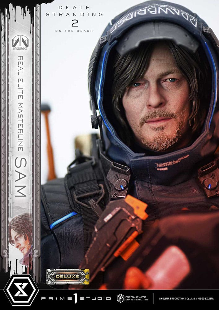 Death Stranding 2: On the Beach Estatua Real Elite Masterline Series 1/3 Sam Deluxe Bonus Version 83 cm