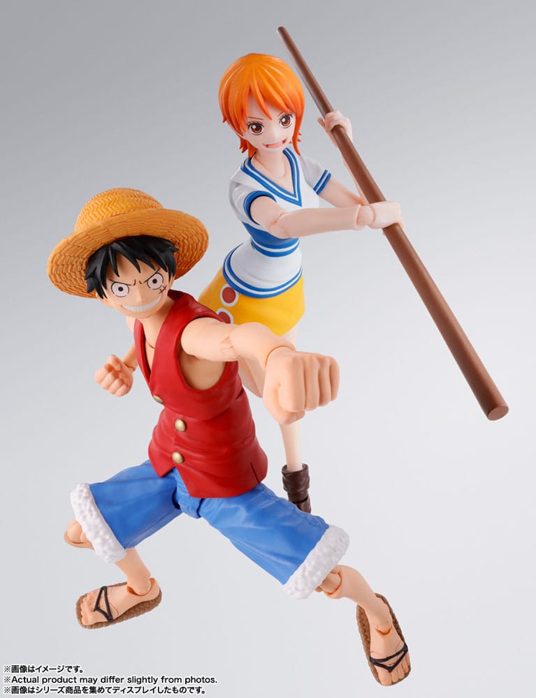 One Piece Figura S.H. Figuarts Nami Romance Dawn 14 cm