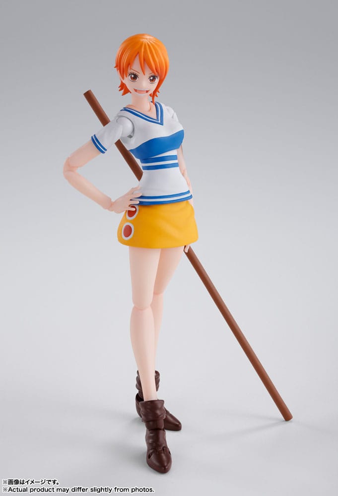 One Piece Figura S.H. Figuarts Nami Romance Dawn 14 cm