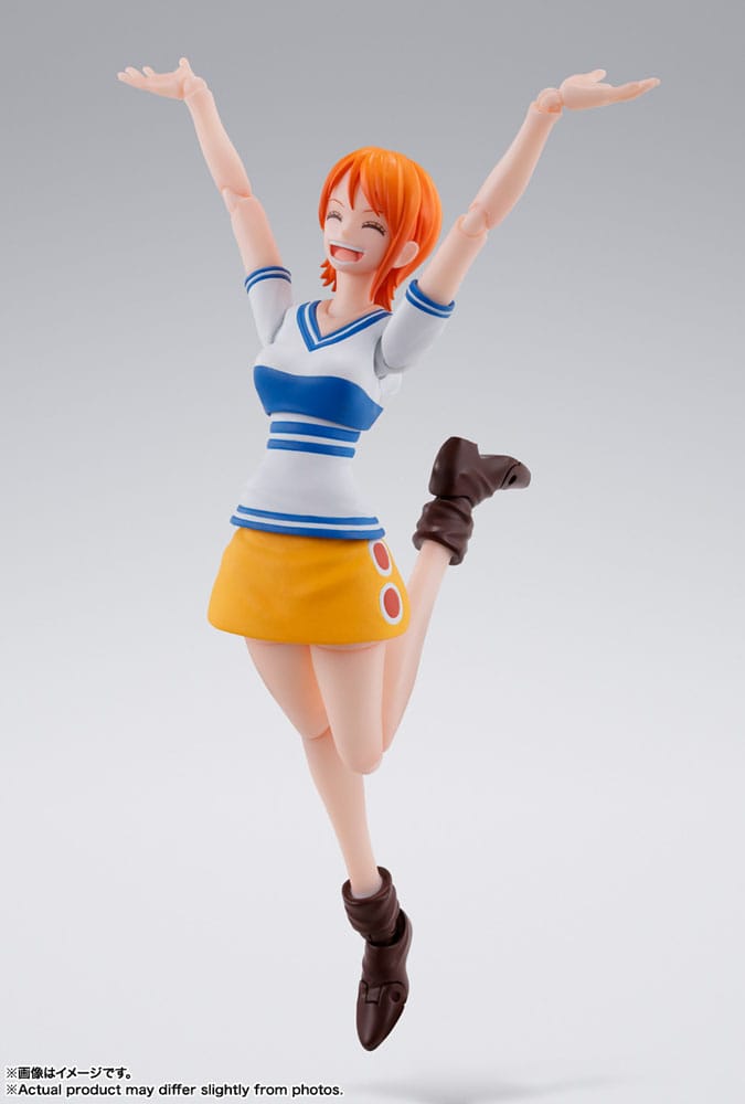 One Piece Figura S.H. Figuarts Nami Romance Dawn 14 cm