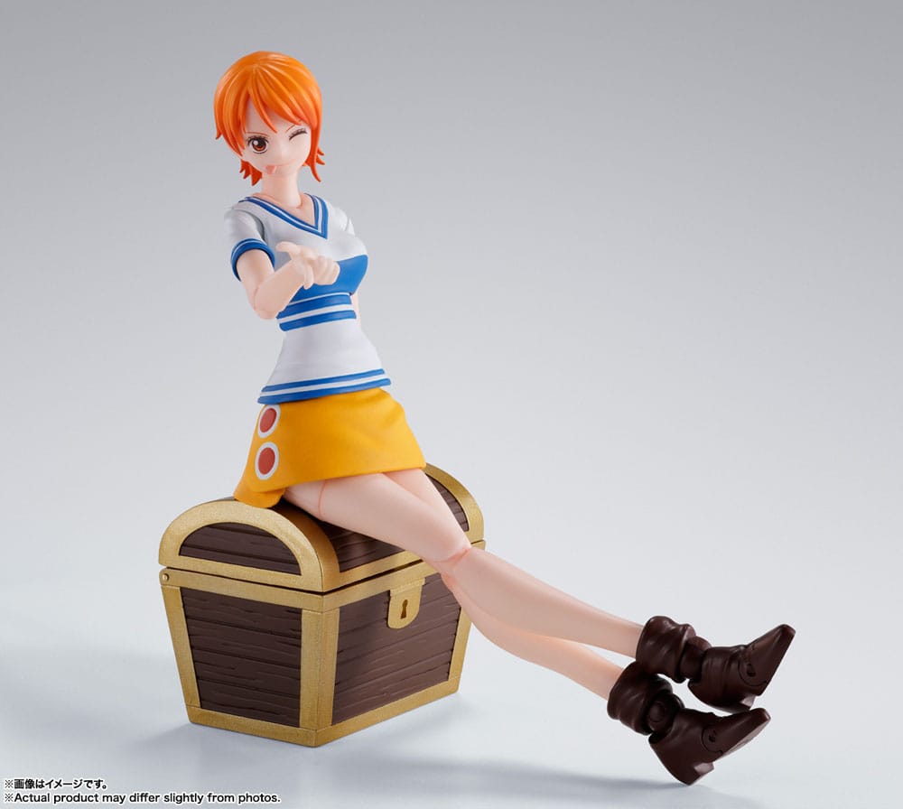 One Piece Figura S.H. Figuarts Nami Romance Dawn 14 cm