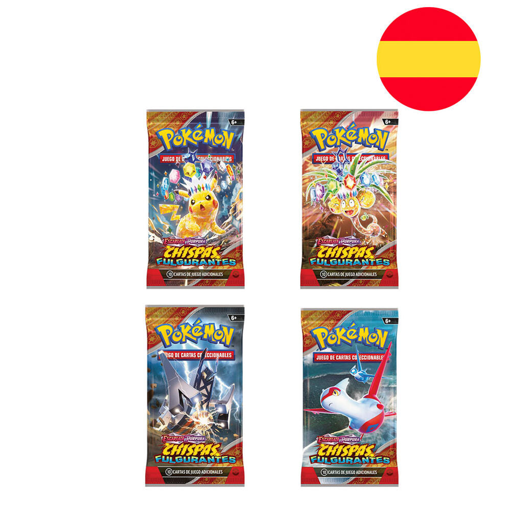 Caja 36 Sobres Chispas Fulgurantes Pokémon TCG