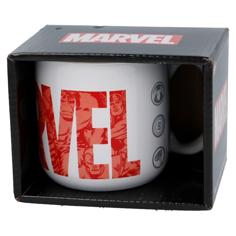 Taza Desayuno en caja regalo MARVEL