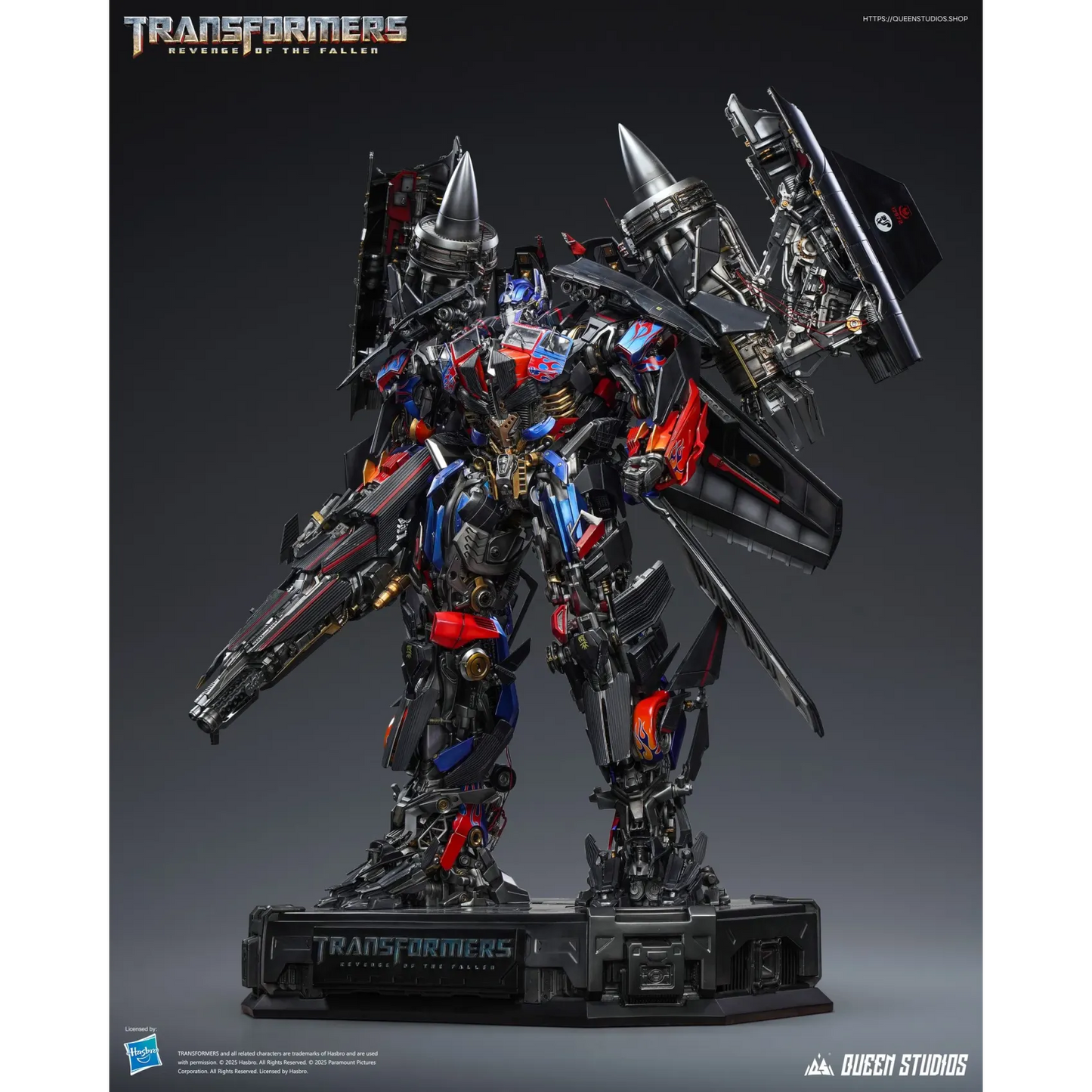 Transformers TF2 - Jetpower Optimus Prime Queen Studios