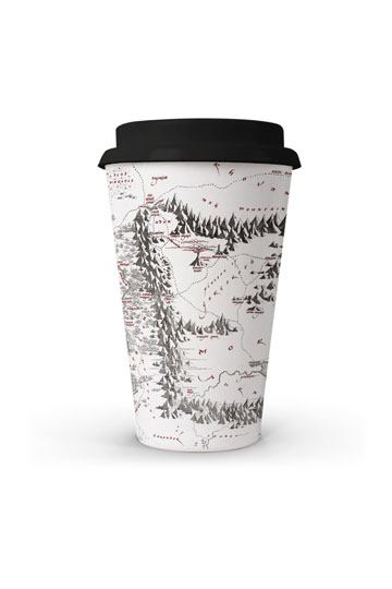 El Señor de los Anillos Vaso Café Mordor