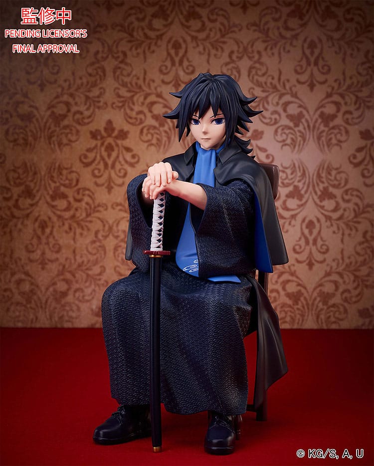 Demon Slayer: Kimetsu no Yaiba Estatua Giyu Tomioka 16 cm