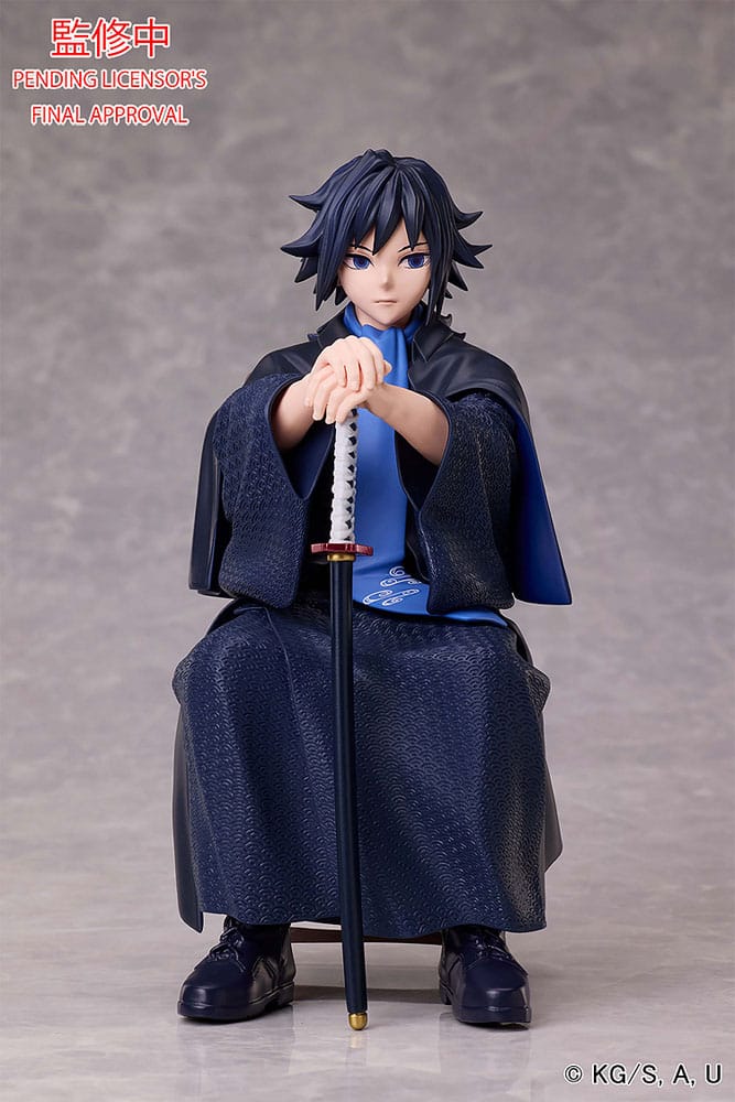 Demon Slayer: Kimetsu no Yaiba Estatua Giyu Tomioka 16 cm