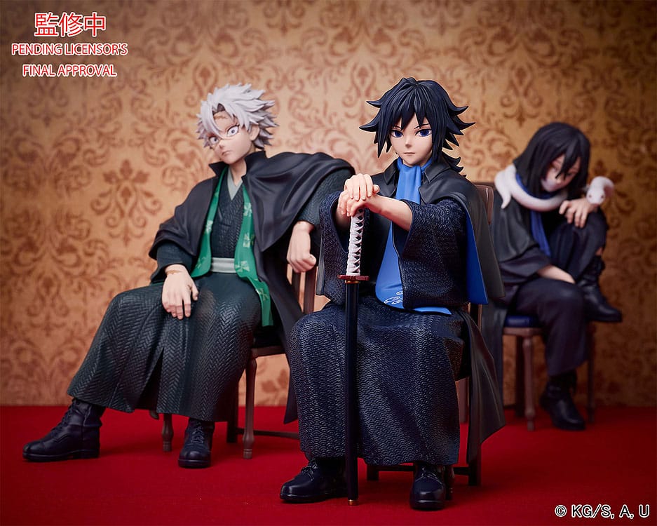 Demon Slayer: Kimetsu no Yaiba Estatua Giyu Tomioka 16 cm
