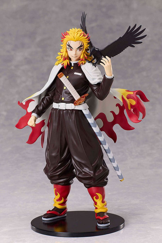 Demon Slayer: Kimetsu no Yaiba Estatua Kyojuro Rengoku Flame Hashira 20 cm Aniplex