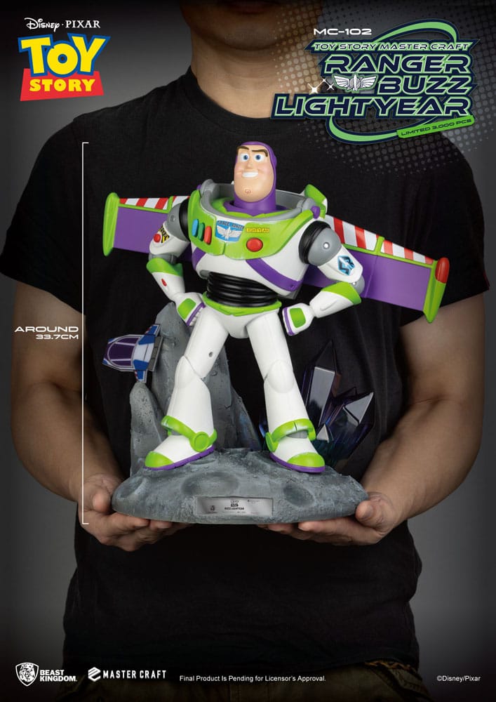 Figura Toy Story Estatua Master Craft Ranger Buzz Lightyear 34 cm