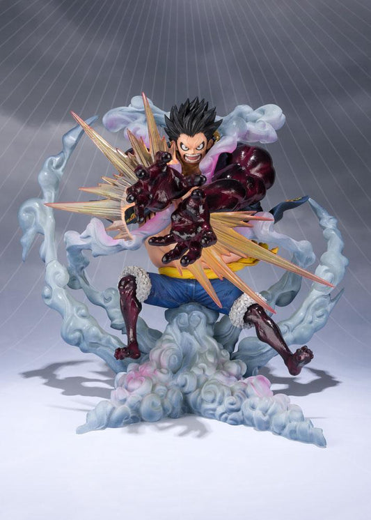 One Piece Estatua PVC FiguartsZERO Monkey D. Luffy Gear 4 Leo Bazooka Reissue 18 cm TAMASHII NATIONS