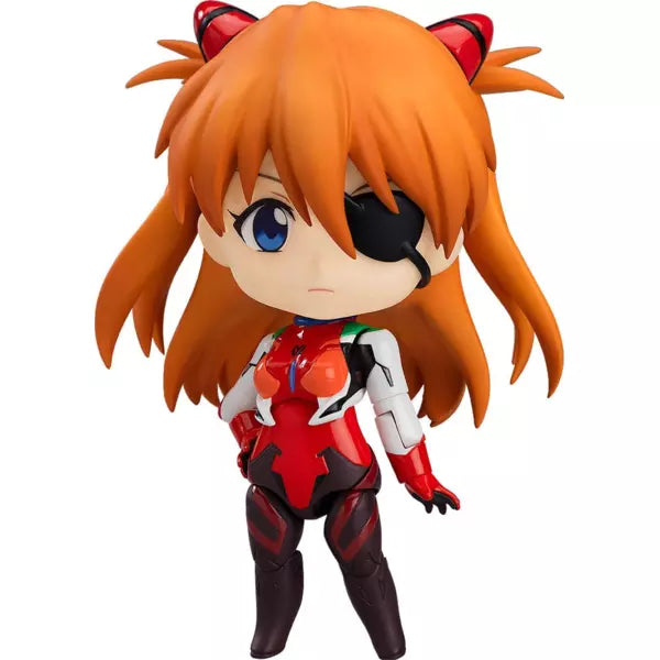 ASUKA SHIKINAMI LANGLEY PLUGSUIT VER. FIG. 10 CM REBUILD OF EVANGELION NENDOROID RE-RUN